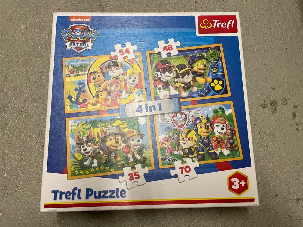 Paw Patrol Puzzle ab 3 Jahren | Kaufen auf Ricardo