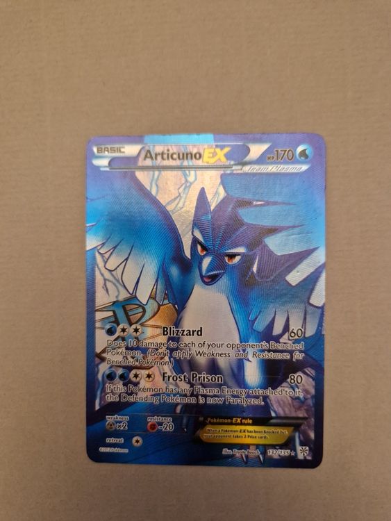 Articuno EX / Arktos EX (Team Plasma) Kaufen auf Ricardo