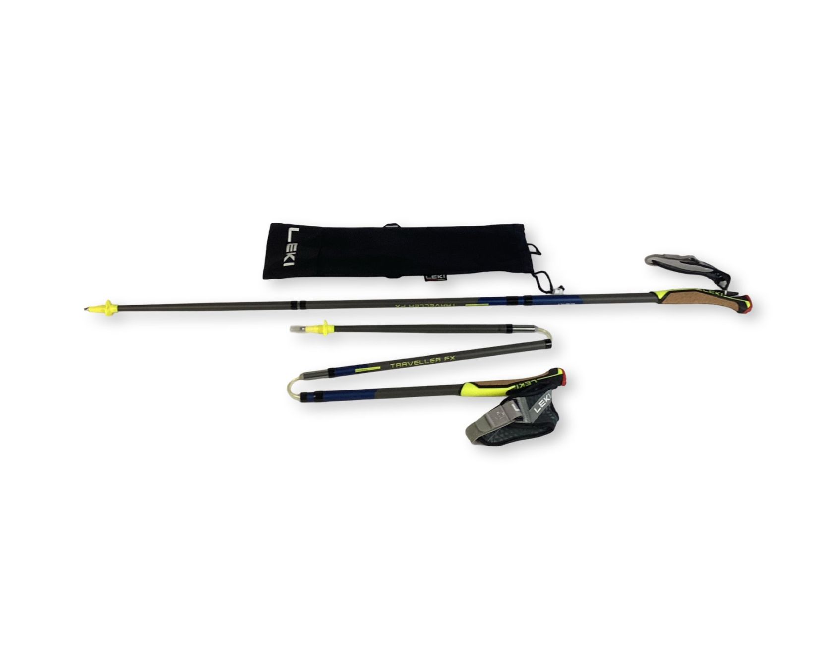Leki Bastoncini da trekking: LEKI Traveller FX.One Carbon Stöcke – Usato da Zürich venduto da Restwert_Zuerich 5