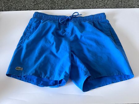 Original Lacoste Badeshorts M mit Lacoste Sack