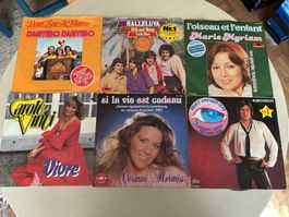 13 tolle Eurovison Singles 1976-1986 Super Sammlung Kult