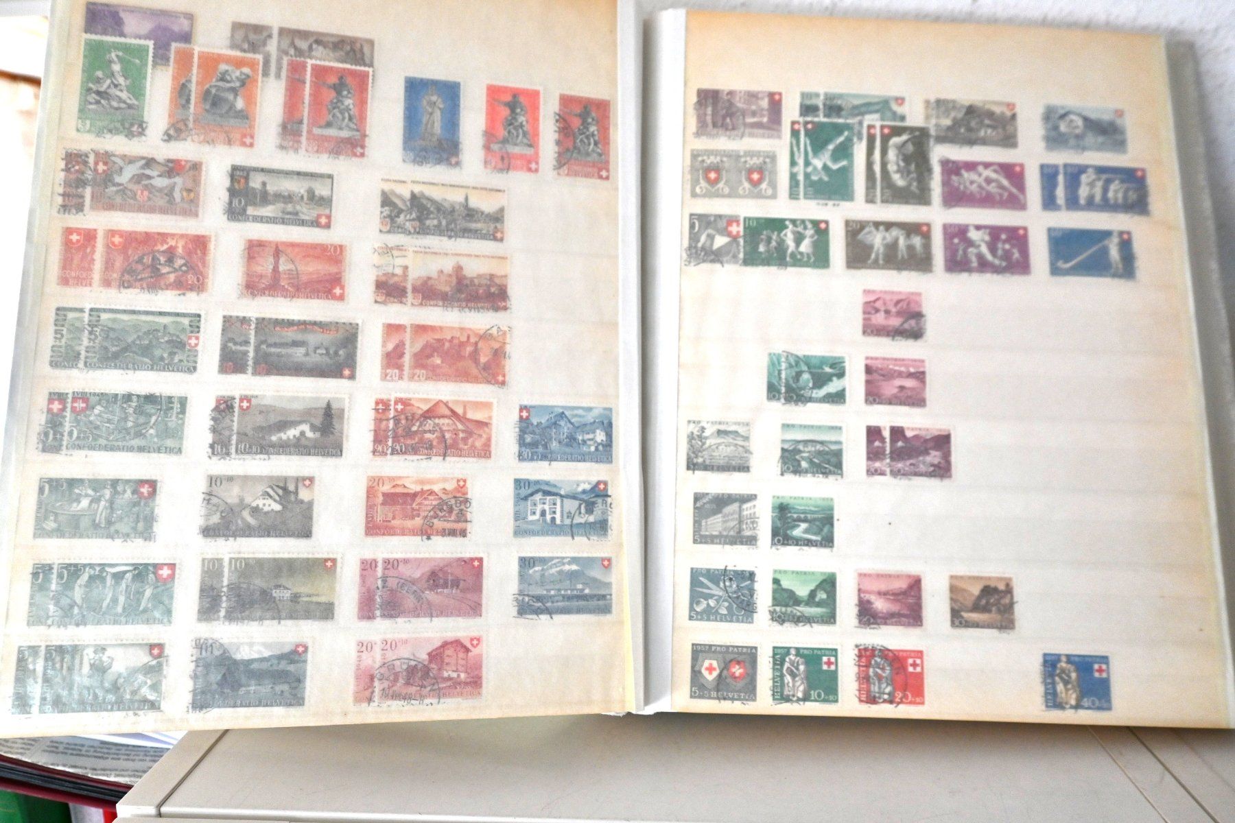 Tutti i francobolli: 1 Sammlung Schweiz 2.9. – Usato da Steffisburg venduto da Sorbas 5