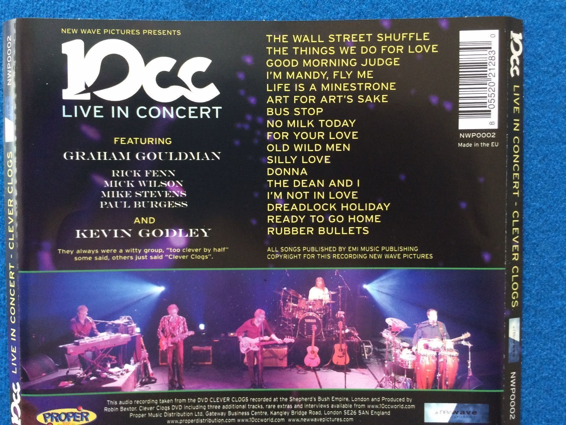 CDs: 10CC / Clever Cloggs- Live in concert – Neu (gemäss Beschreibung) aus Luzern von adonairo 2