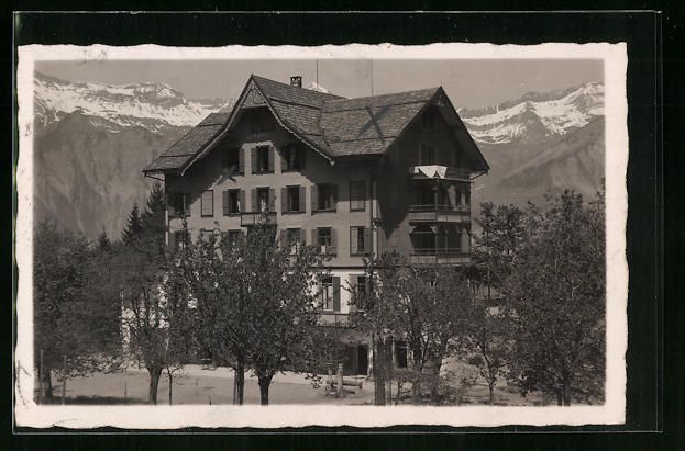 Cartoline postali: Brienz, Ferienheim Schweibenalp der Stad – Usato da Berlin venduto da bartko-reher