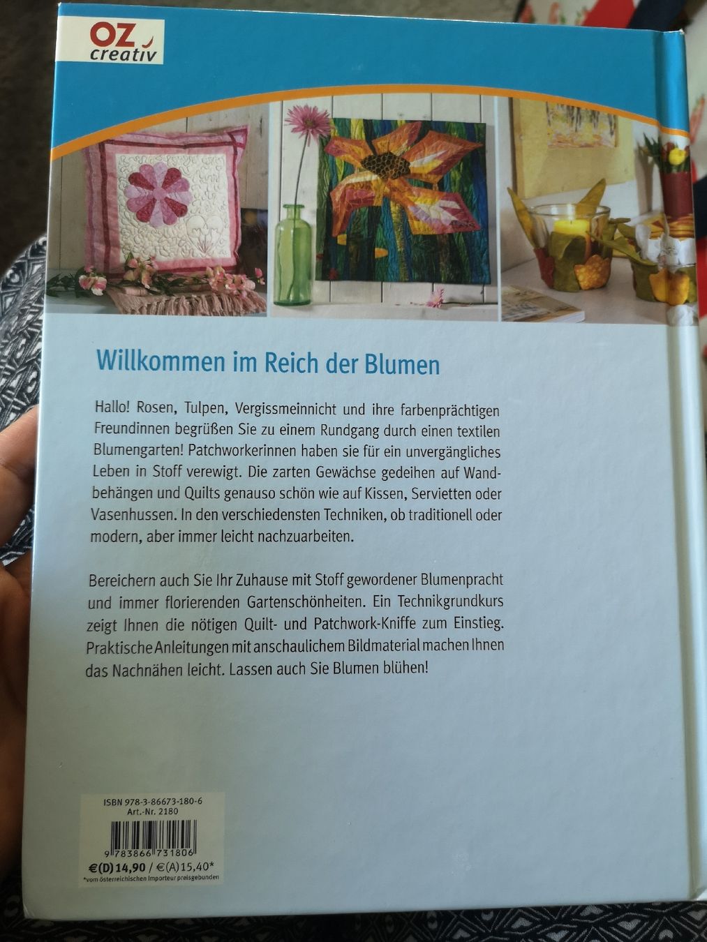 Libri: Handarbeitsbuch: Patchwork leicht gemacht - Blumen – Usato da Aarwangen venduto da Byv7 1