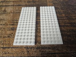 lego 3027 lot de 2 pièces White Plate 6 x 16