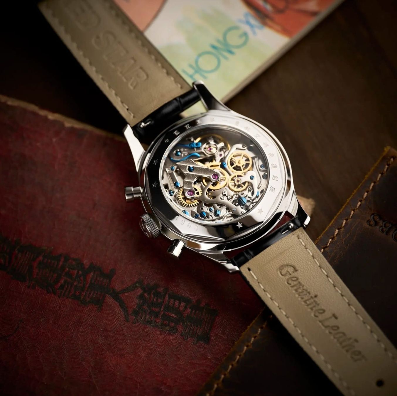 Orologi: Red Star 1963 Chronograph   Panda 40mm ST19  Sugess – Nuovo (secondo la descrizione) da Suhr venduto da ChronixChronometer 3
