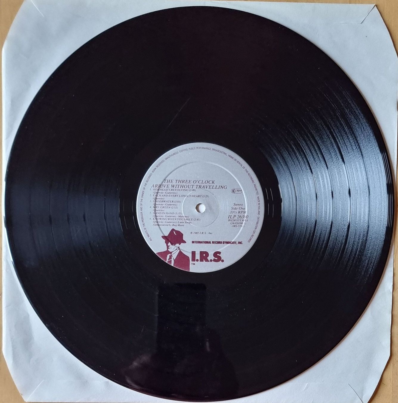 Schallplatten: LP The Three O'Clock "Arrive Without Travelling" (US/NL1985) – Gebraucht aus Luzern von Frizzz 2