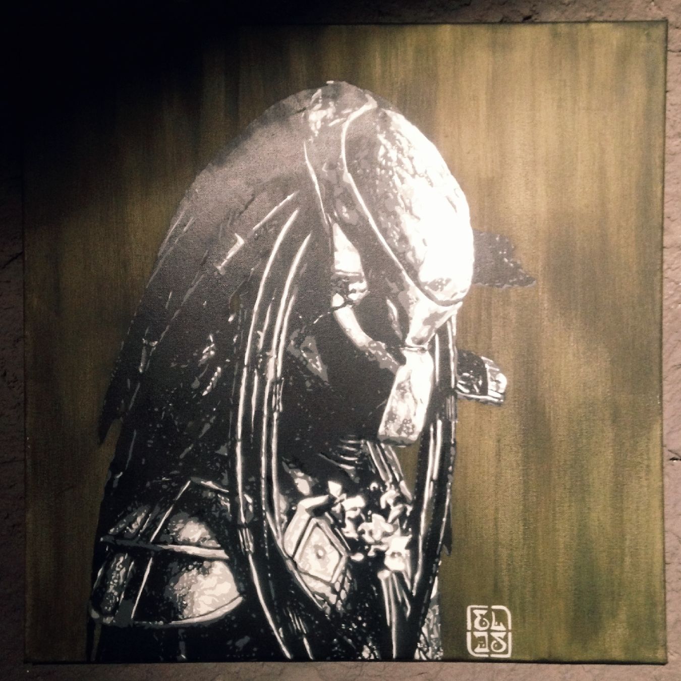 Dipinti: Street Art - Stranger Things Demogorgon + Predator – Usato da La Chaux-de-Fonds venduto da AbsintheBilly 1