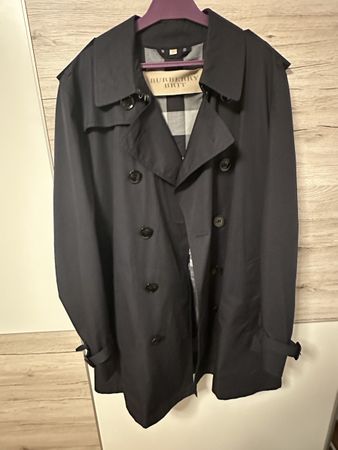 Trench-coat Burberry Brit XL, marine, impeccable