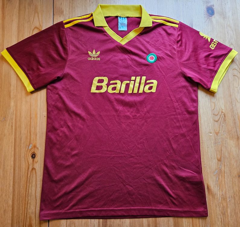 AS Roma Trikot Grösse M Rom Italien Fussball Barilla (Neu (gemäss ...
