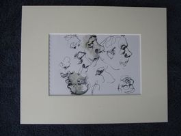 "Schizzi di Caffé" - Verkauf Sammlung Jürg Stamm - Zeichnung