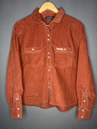 Amundsen Wild Velvet Shirt Damen – Terra Red Grösse M – Neu