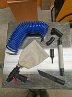 Pistolet air comprimé aspirant et soufflant.