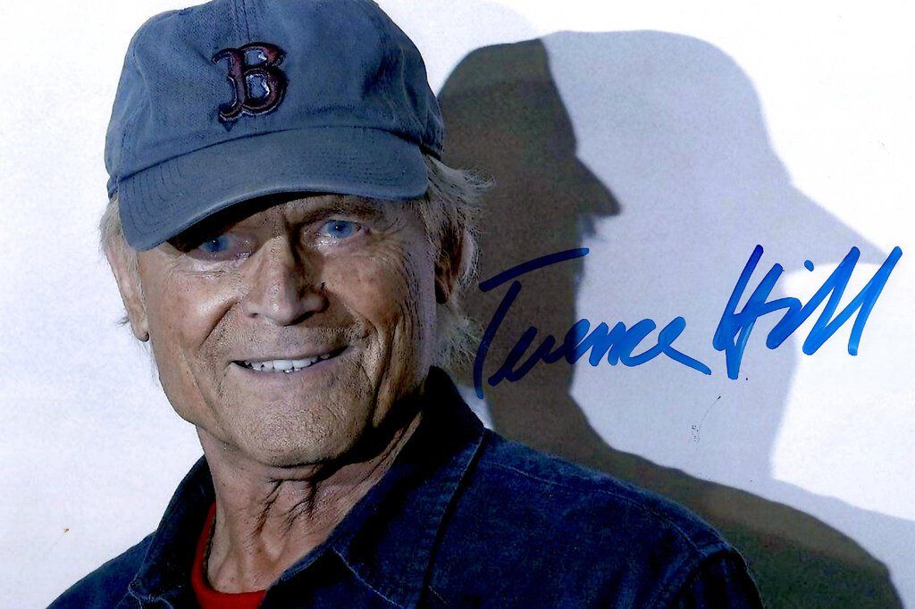 Autografi: Terence HILL / TOP AUTOGRAMM – Usato da Egg b. Zürich venduto da Dbunny