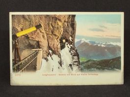 Jungfraubahn - Galerie mit Blick auf Kleine Scheidegg