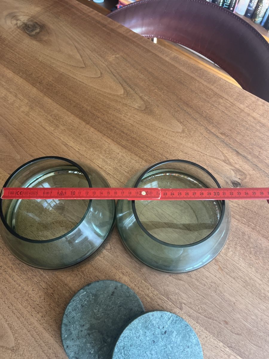 Recipients et similaires: Große Bolia Dose Vase Glas Marmor Deckel grün – D'occasion à Zürich par Budulinek123 4