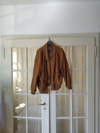 Vintage Wildlederjacke
