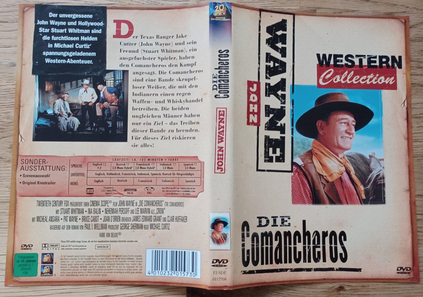 Tous les DVDs: Die Comancheros -DVD - Western Klassiker! – D'occasion à Urdorf par Muluk 1