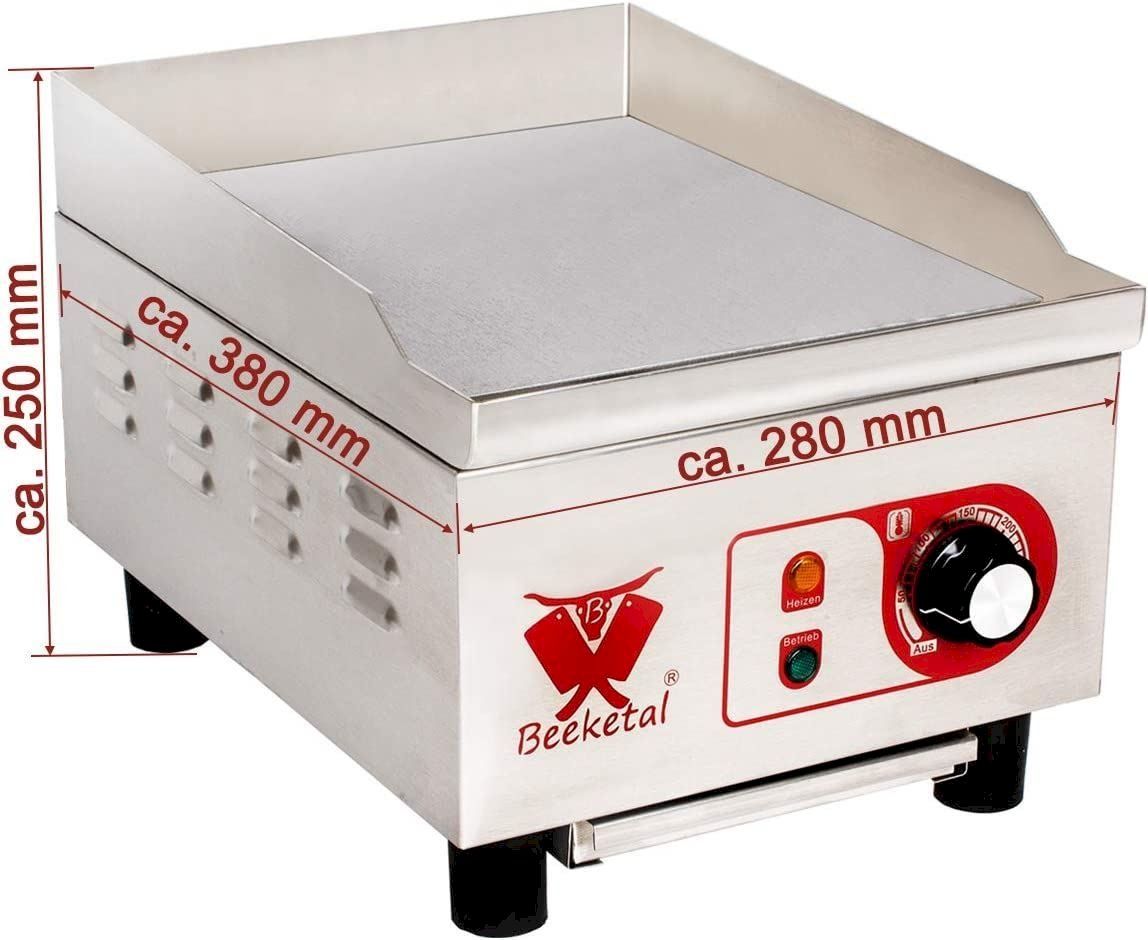 Cucinare & Grigliare: Beeketal Grillplatte Elektrogrill BHGP-4 – Nuovo e nell'imballaggio originale da Bottighofen venduto da zaap 2