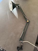 LEDU Schreibtischlampe Typ W, gr"un, Federarm,