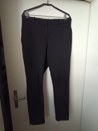 H&M Hose, Schwarz, Gr. 46
