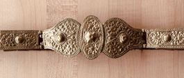 Vintage Metall Gürtel ca. Gr.36 Farbe Gold/Bronze