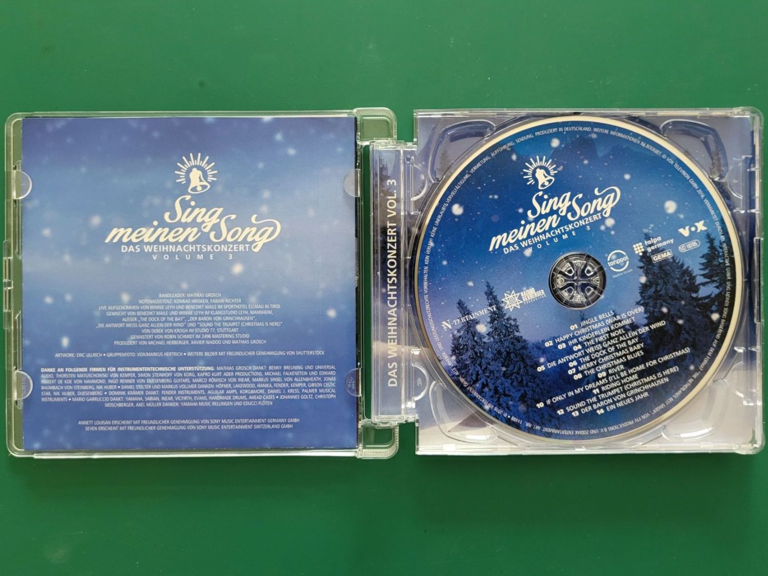 CD: Sing meinen Song - Das Weihnachtskonzert Volume 3 – Usato da Waltenschwil venduto da creativeline 2