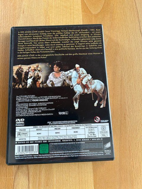 Tutti i DVDs: Der junge Löwe (1972) - Special Edition – Usato da Bubikon venduto da cinerama01 1
