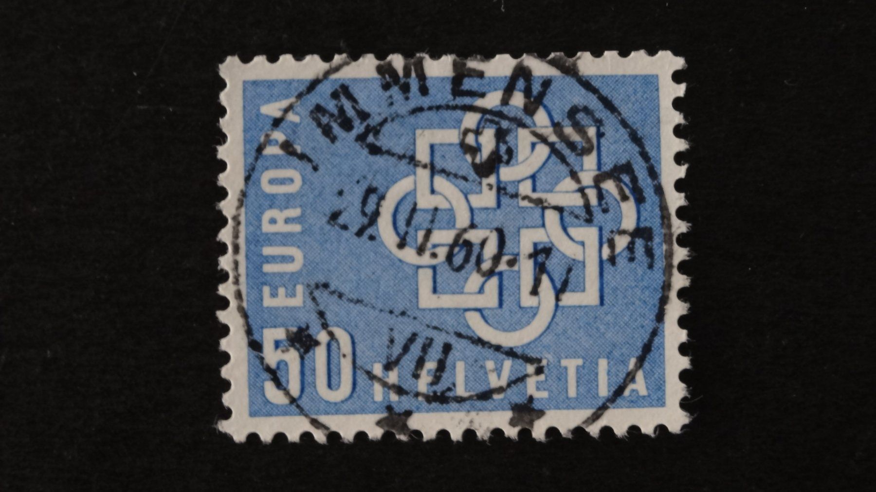 Tutti i francobolli: Vollstempel IMMENSEE 29.II.60    145 – Usato da Anwil venduto da zuggi57