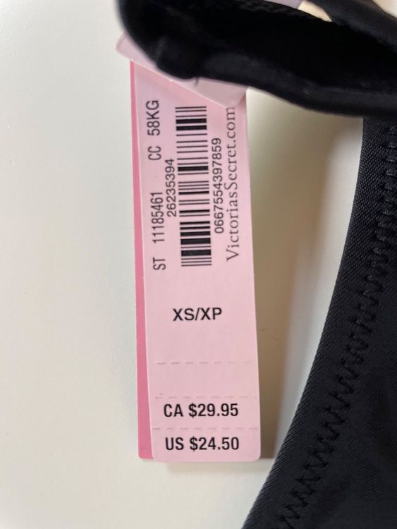 Set Soutien-gorge Victoria's Secret Mesh - Taille XS/30-32 A-B - Neuf Avec étiquettes + String Assorti