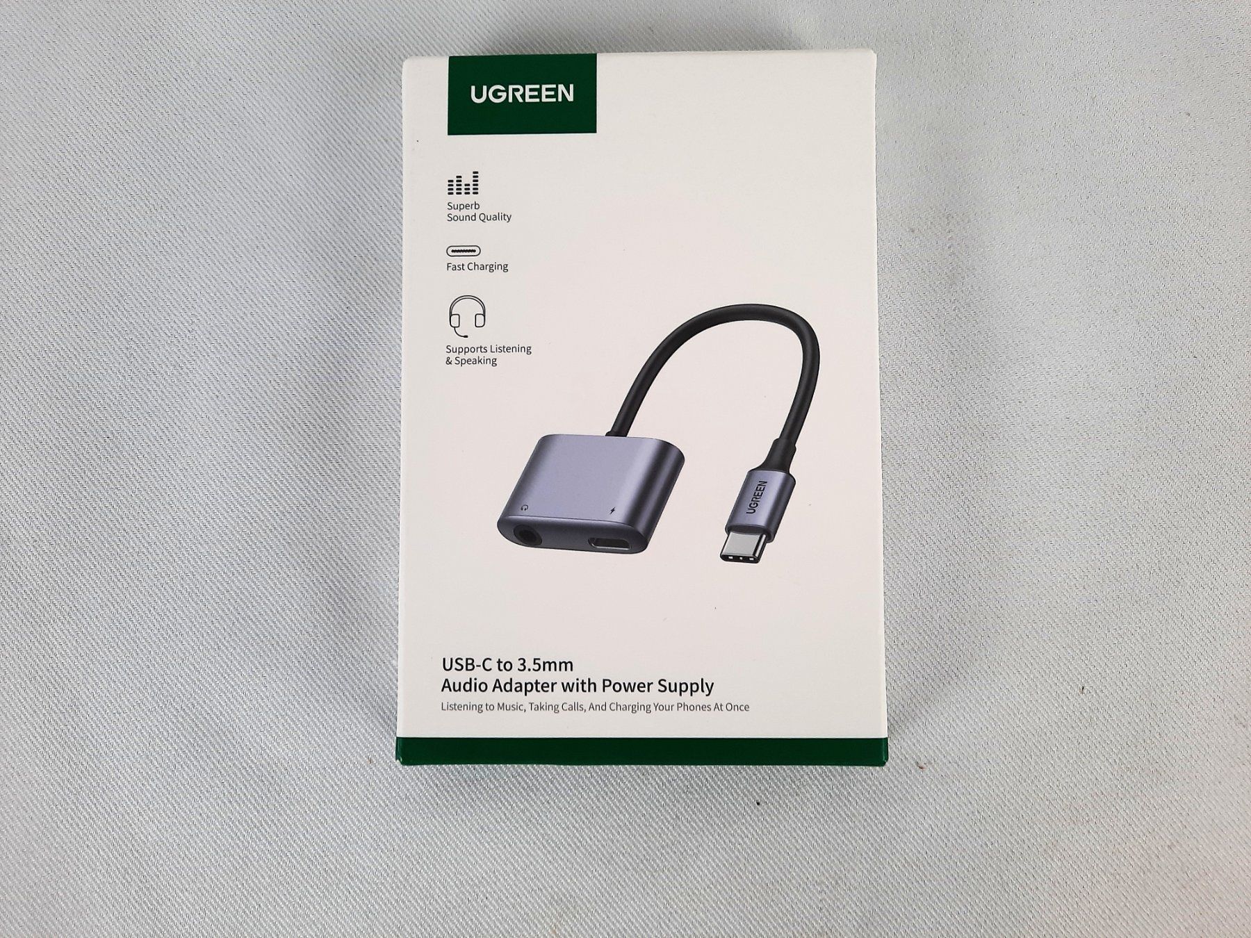 Ugreen Unità & Adattatore: UGREEN Kopfhörer Adapter USB-C, 3.5mm Klinke – Nuovo (secondo la descrizione) da Beinwil am See venduto da Restwert_Beinwil 1