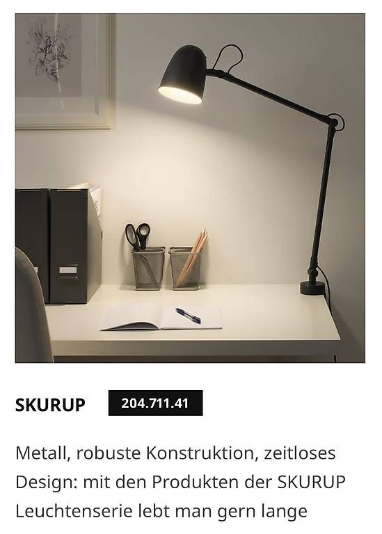 Ikea Lampade: IKEA Skurup Tischleuchte – Usato da St. Gallen venduto da australia_2023 1