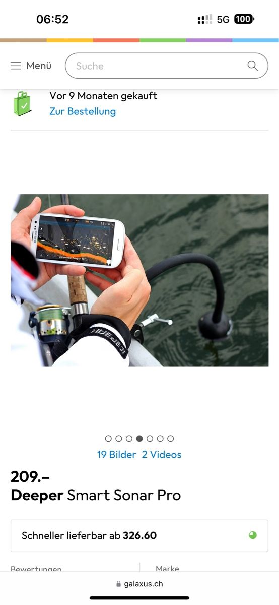 Deeper Accessoires: Echolot Deeper smart Sonar Pro – Neuf (Voir description) à Eggenwil par Manu_offic 4