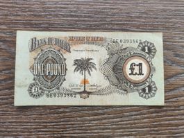 Biafra 1 Pfund 1968 !!!!!!!!