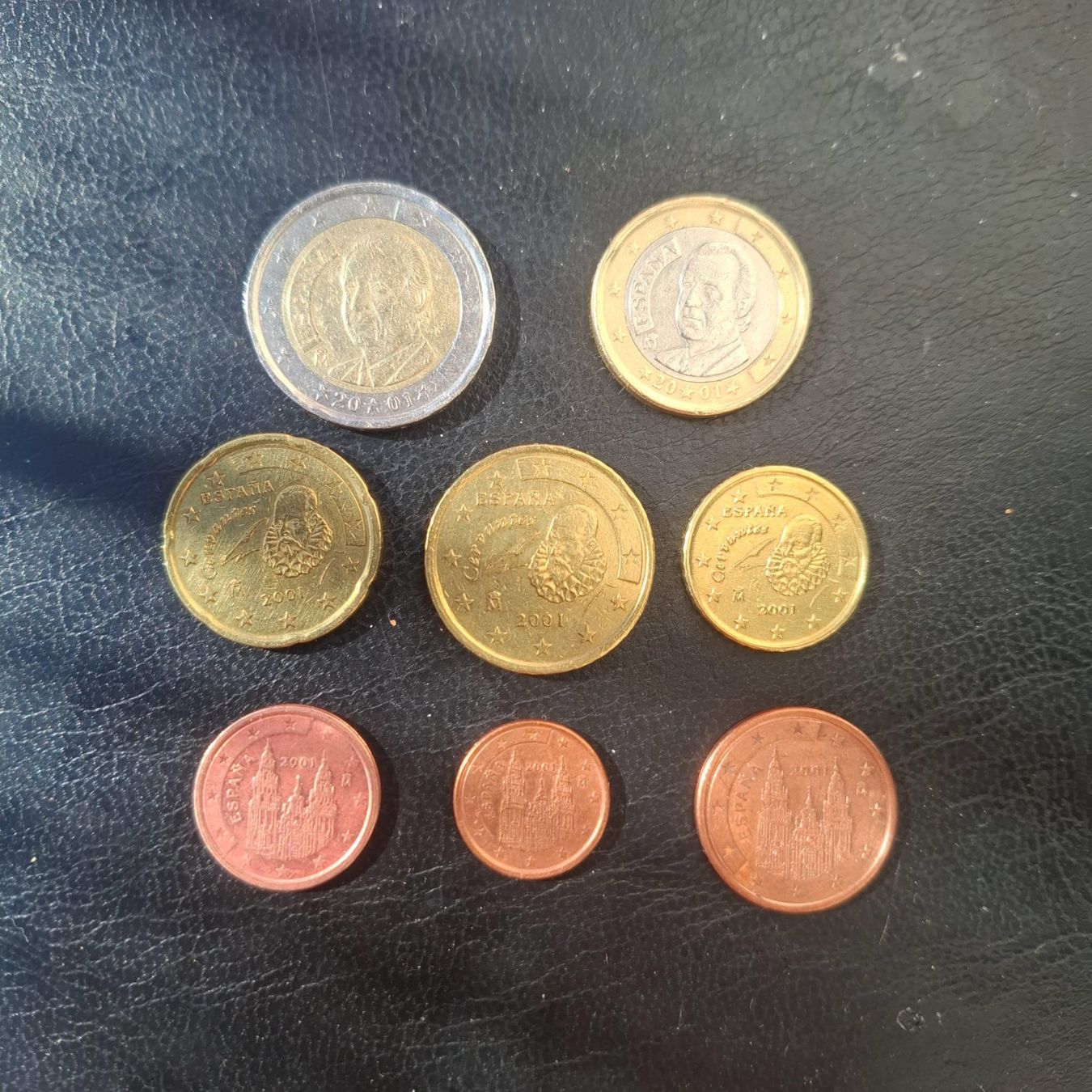 Tutti le monete: Pièces en euro Espagne - Set complet 2001 – Usato da Susten venduto da lmf_98wh 1