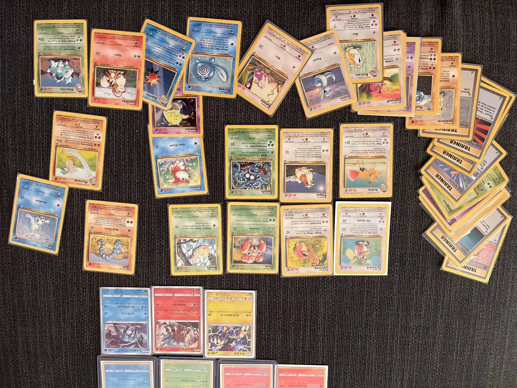 Pokémon Cartes à collectionner: Radiant Starter und orginale Base Set Common Karten – D'occasion à Volketswil par kev_y8t6 2