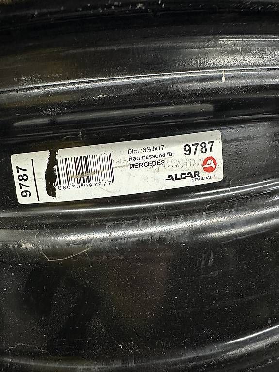 Cerchioni: Mercedes Gla Stahlfelgen  – Usato da Willisau venduto da JN1984 3