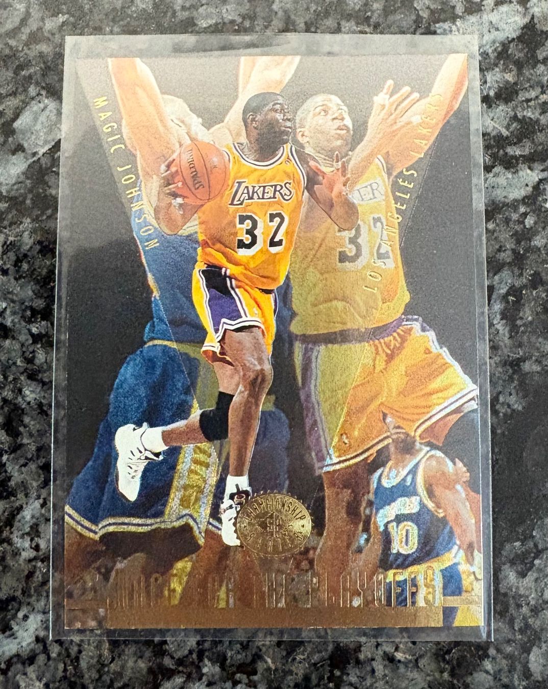 Nba Carte collezionabili: NBA Magic Johnson Race for the Playoffs Card – Nuovo (secondo la descrizione) da Muttenz venduto da joba23