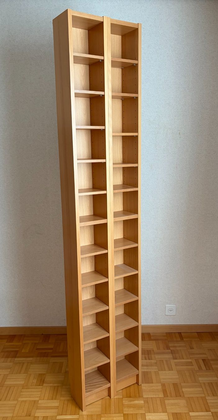 Ikea Regale: 2 CD-Regale, Buche – Gebraucht aus Oberurnen von rol_d5yj