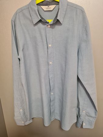 H&M Hemd, hellblau, Gr. 164, Top Zustand!