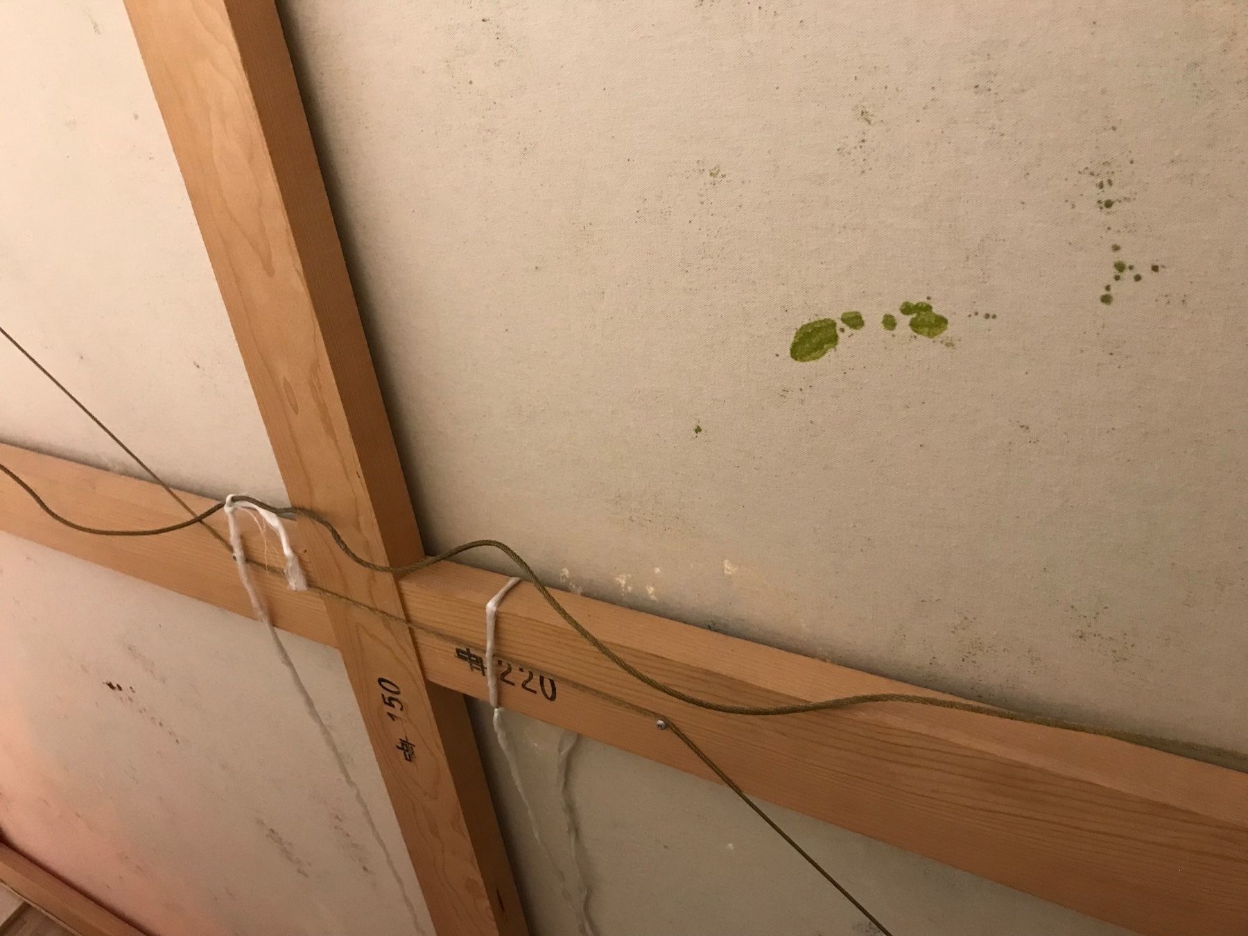 Tableaux: Riesiges Ölgemälde anonym – D'occasion à Wolfhalden par SecondAntique 6