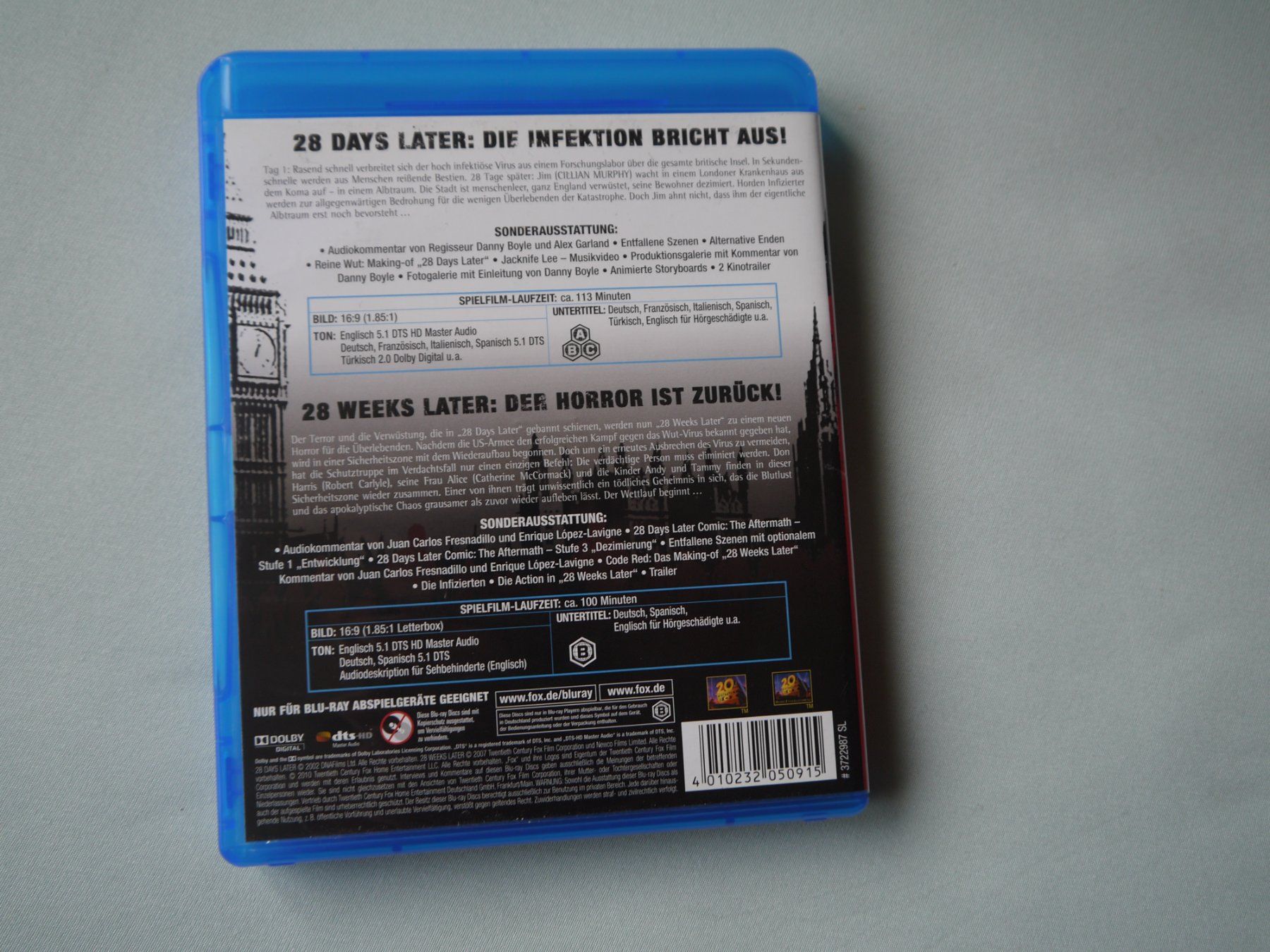 Tutti i DVDs: 28 DAYS LATER+28 WEEKS LATER – Usato da Hagendorn venduto da Blaf 2