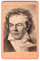Fotografie Portrait Ludwig van Beethoven