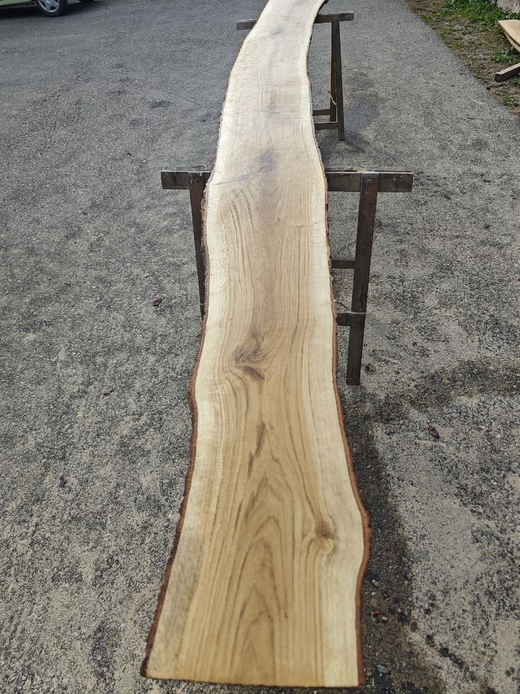 Articoli in legno: E3 Eichenbrett massiv 30 mm – Luftgetrocknet – Nuovo (secondo la descrizione) da Brittnau venduto da Toebiholz 1