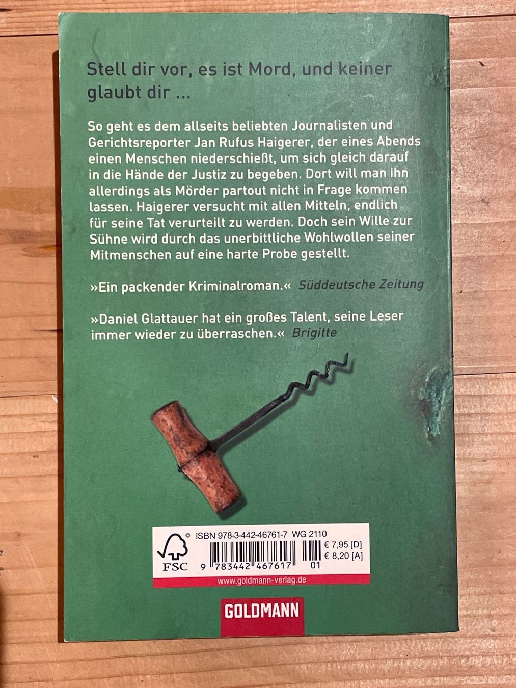 Libri: DANIEL GLATTAUER - Darum (6. Auflage, 2009) – Usato da Frasnacht venduto da GracyStore 1