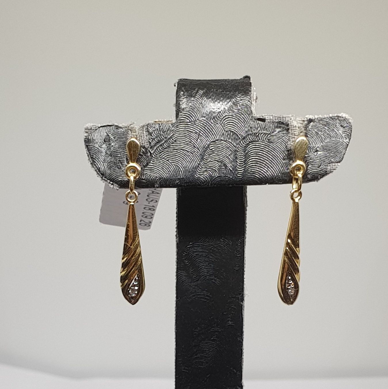 Ohrringe & -stecker: Echt 18K Gold - Diamant Ohrhänger – Gebraucht aus Luzern von luzerngoldhaus