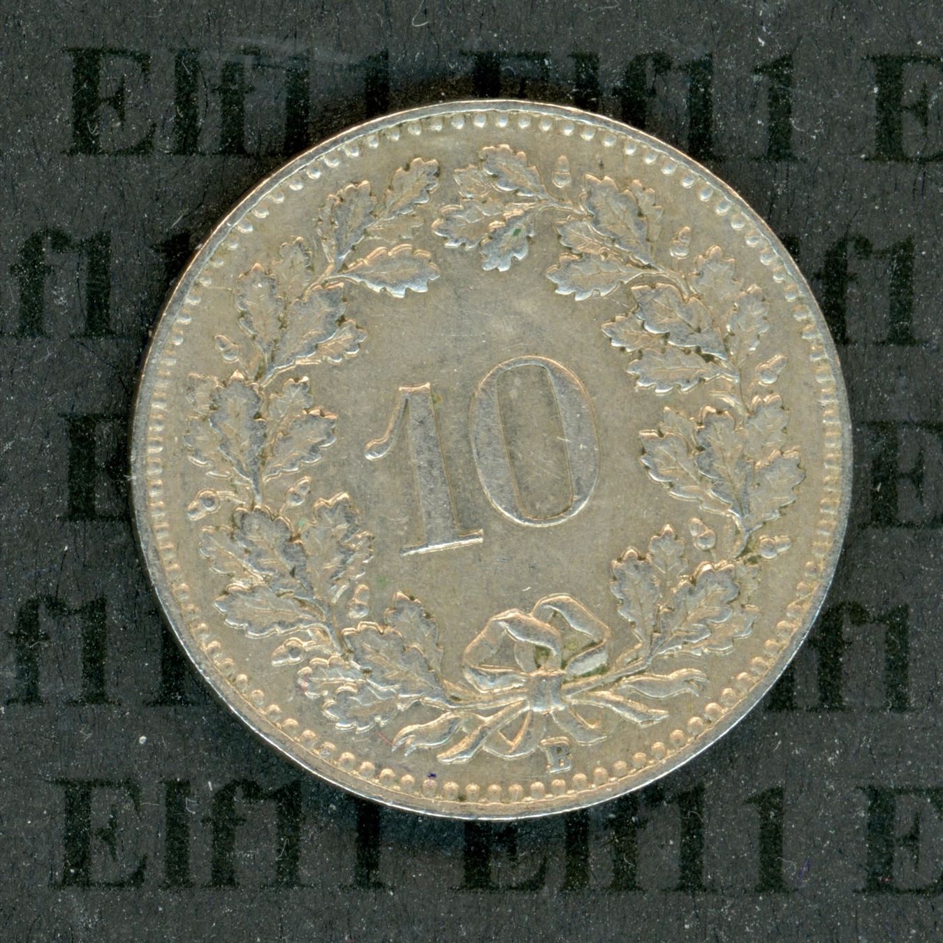 Tutti le monete: CHF___0.10 1929 -vz 10  Rappen – Usato da Widnau venduto da Elf11 1