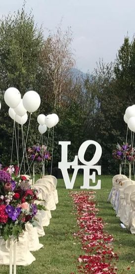 Toutes les décorations: LOVE Zeichen / Backdrop für Trauung Hochzeit oder Dekoration – D'occasion à Engelburg par Annis_Crew 2