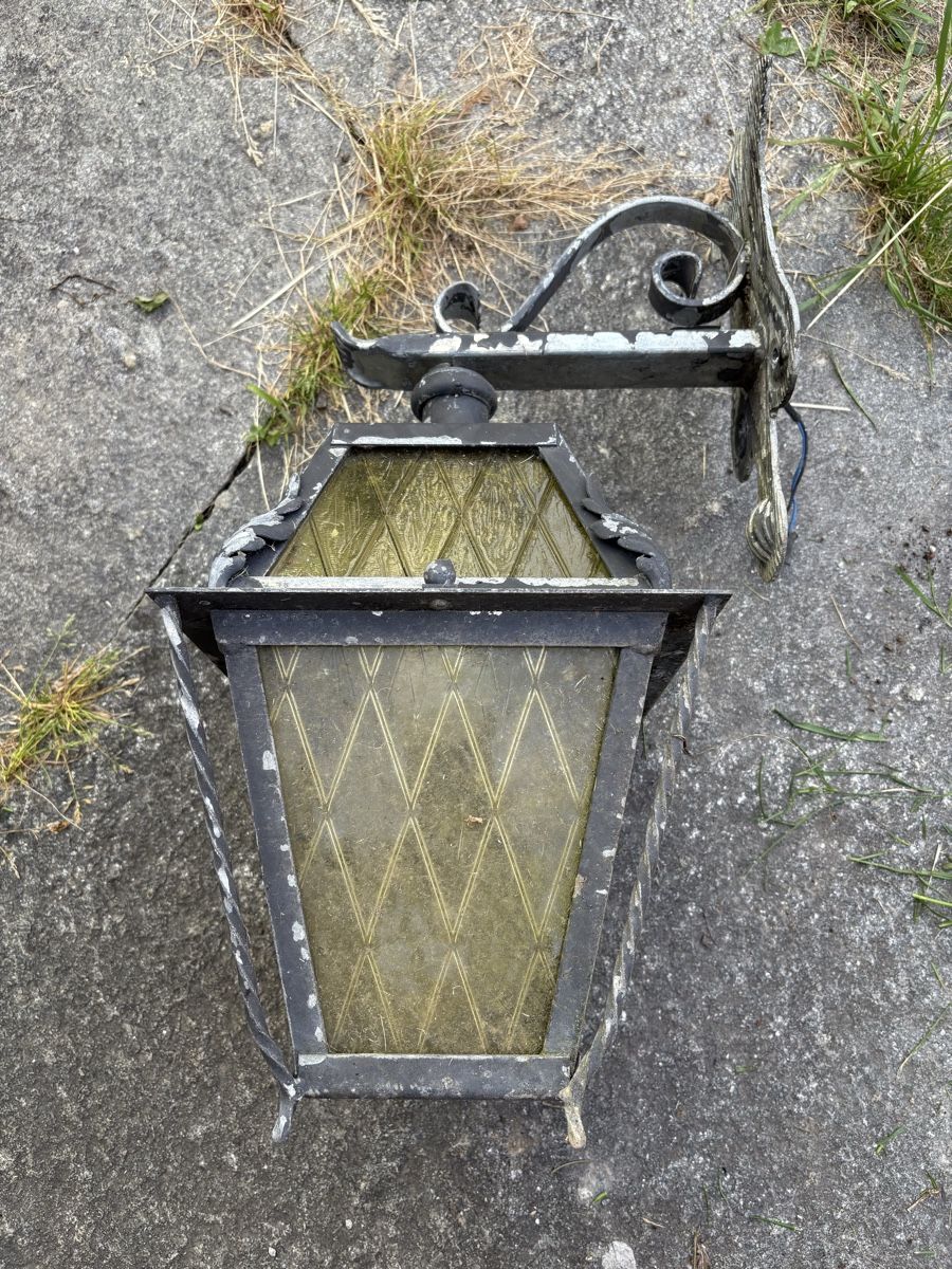 Lampade: gartenlampe schmiedeisen lampe – Usato da Winterthur venduto da Eyoyo 3